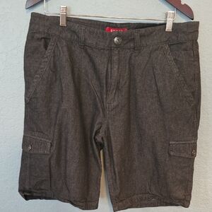 Guess Charcoal Flat Front Shorts